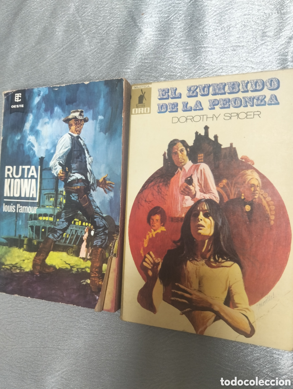 Libros antiguos: RUTA KIOWA Y EL ZUMBIDO DE LA PEONZA