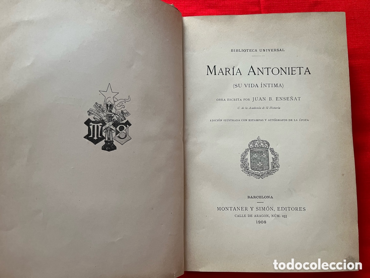 Libros antiguos: Libro de 1908 Maria Antonieta &iacute;ntima - Foto 7