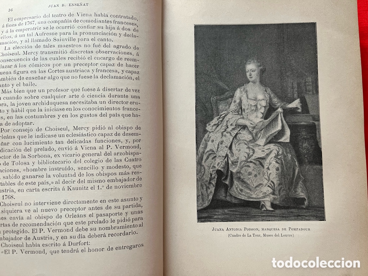 Libros antiguos: Libro de 1908 Maria Antonieta &iacute;ntima - Foto 9