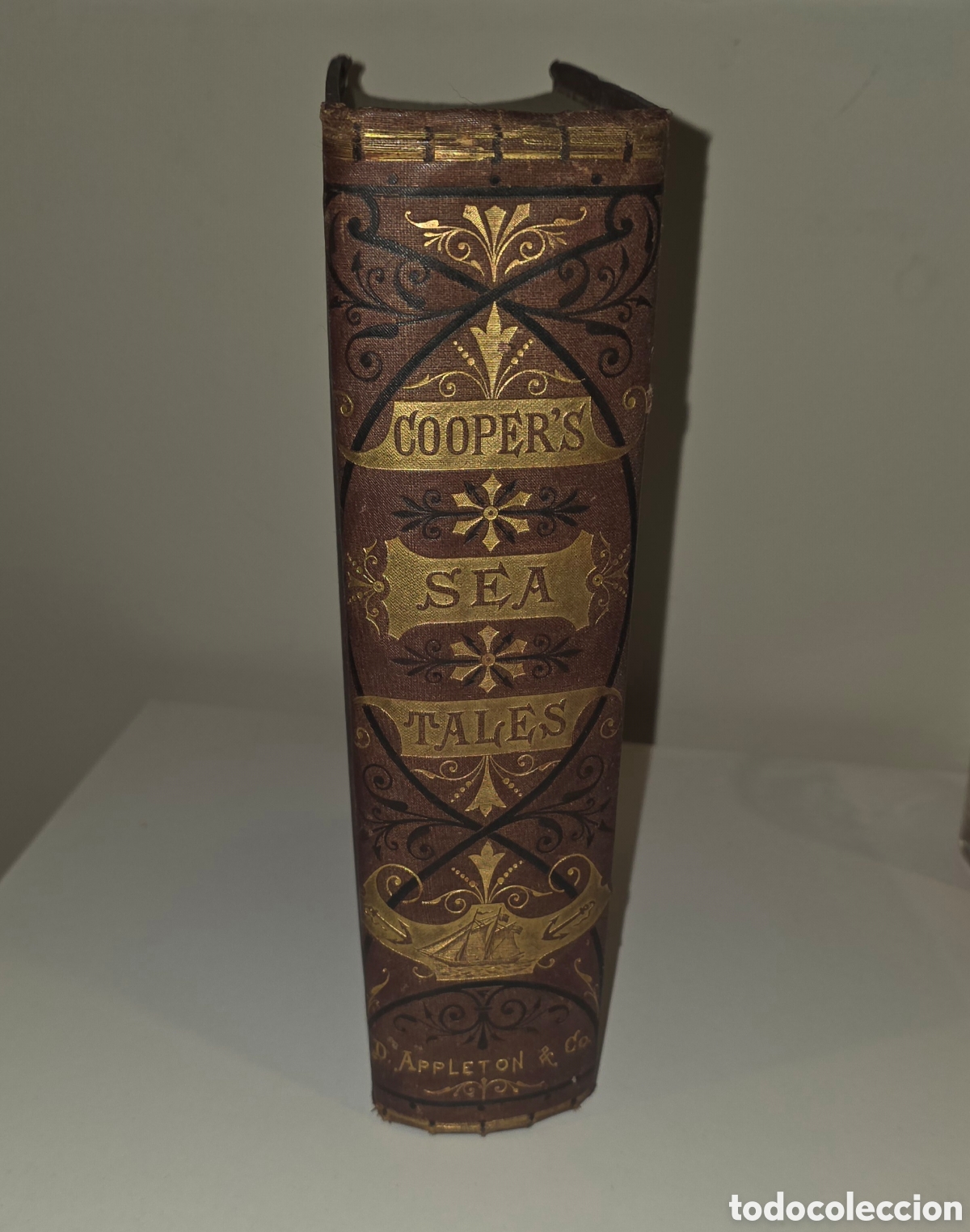 Libros antiguos: 1875, Viajes de Cooper