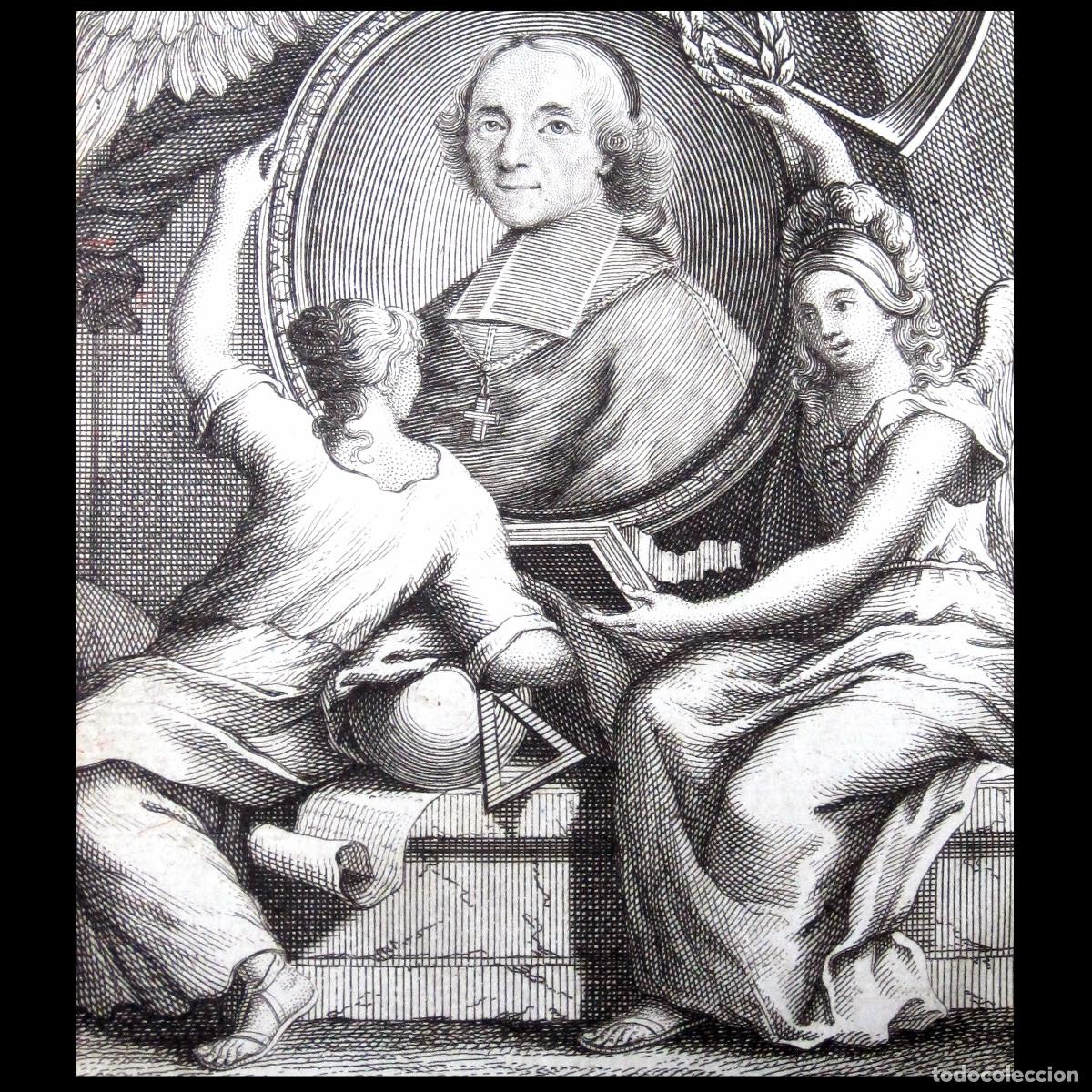 Libros antiguos: A&ntilde;o 1724 Odisea Tel&eacute;maco hijo de Ulises Historia de la vida de Fenelon Grabado