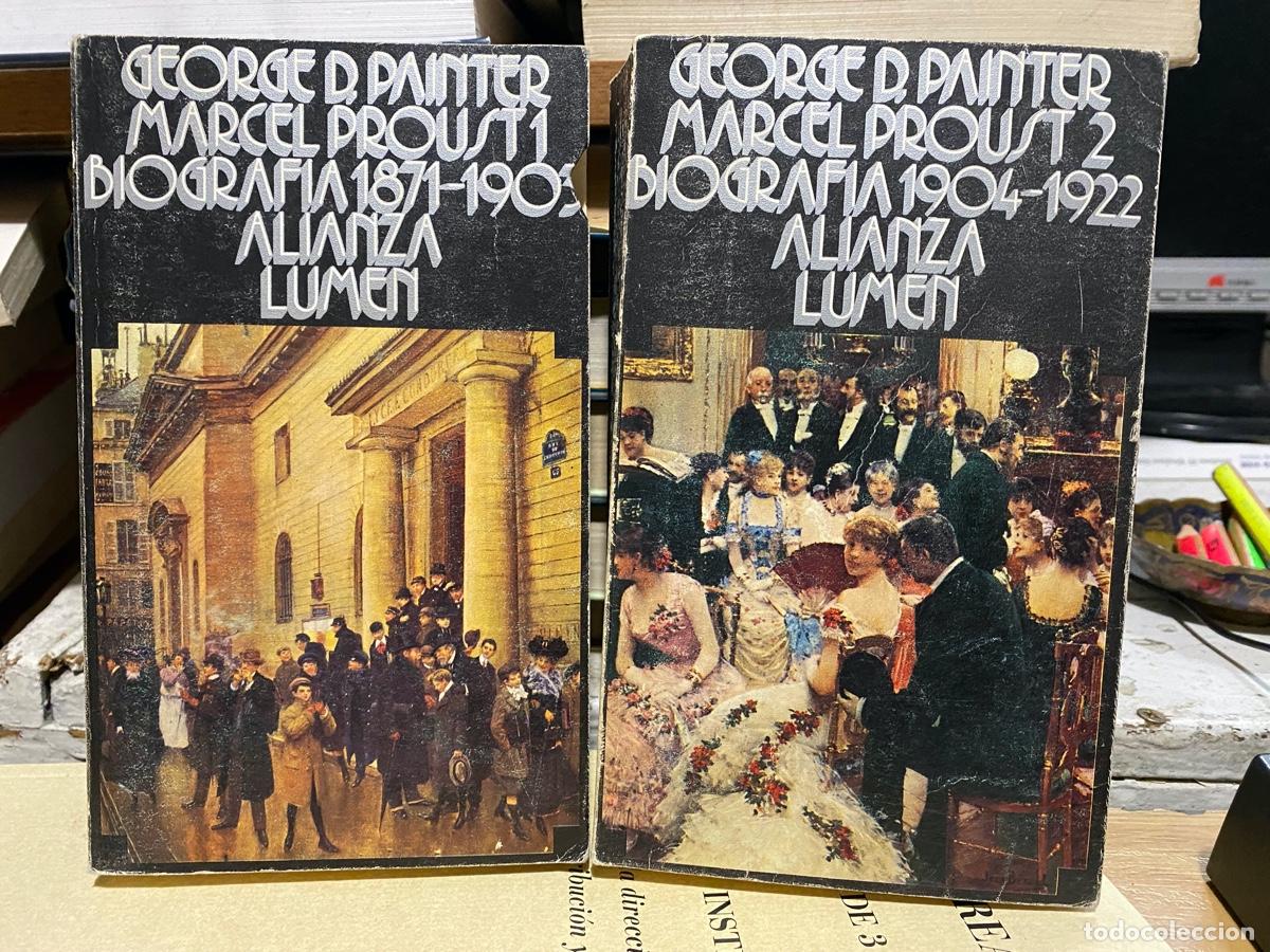 Libros antiguos: GEORGE D. PAINTER, MARCEL PROUST 1 Y 2, ALIANZA