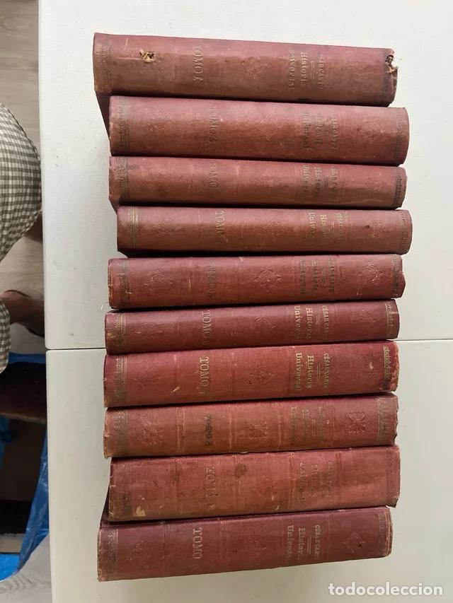 Old books: Historia Universal de C&eacute;sar Cant&uacute; 1901