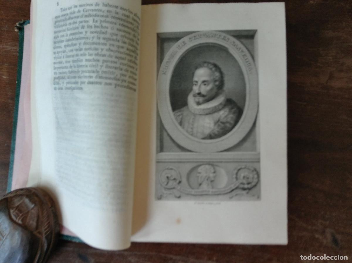Libros antiguos: Vida de Miguel de Cervantes Saavedra. Mart&iacute;n Fern&aacute;ndez de Navarrete. 1819. 1&ordf; edici&oacute;n
