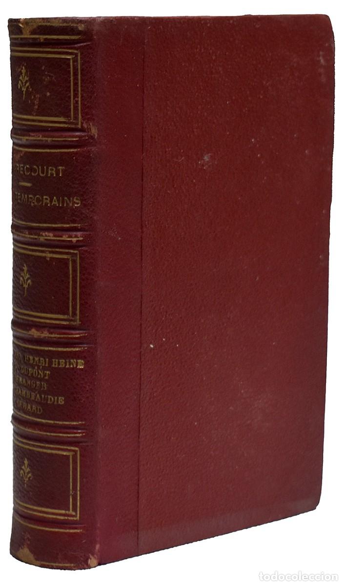 Libros antiguos: Gavarni. Henri Heine. Pierre Dupont. B&eacute;ranger. Lachambeaudie. G&eacute;rard (Le tueur de Lions - Eug&egrave;ne de