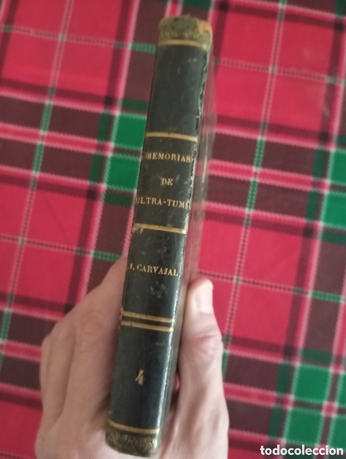 Libros antiguos: Memorias de Ultra-tumba Tomo VII 1849