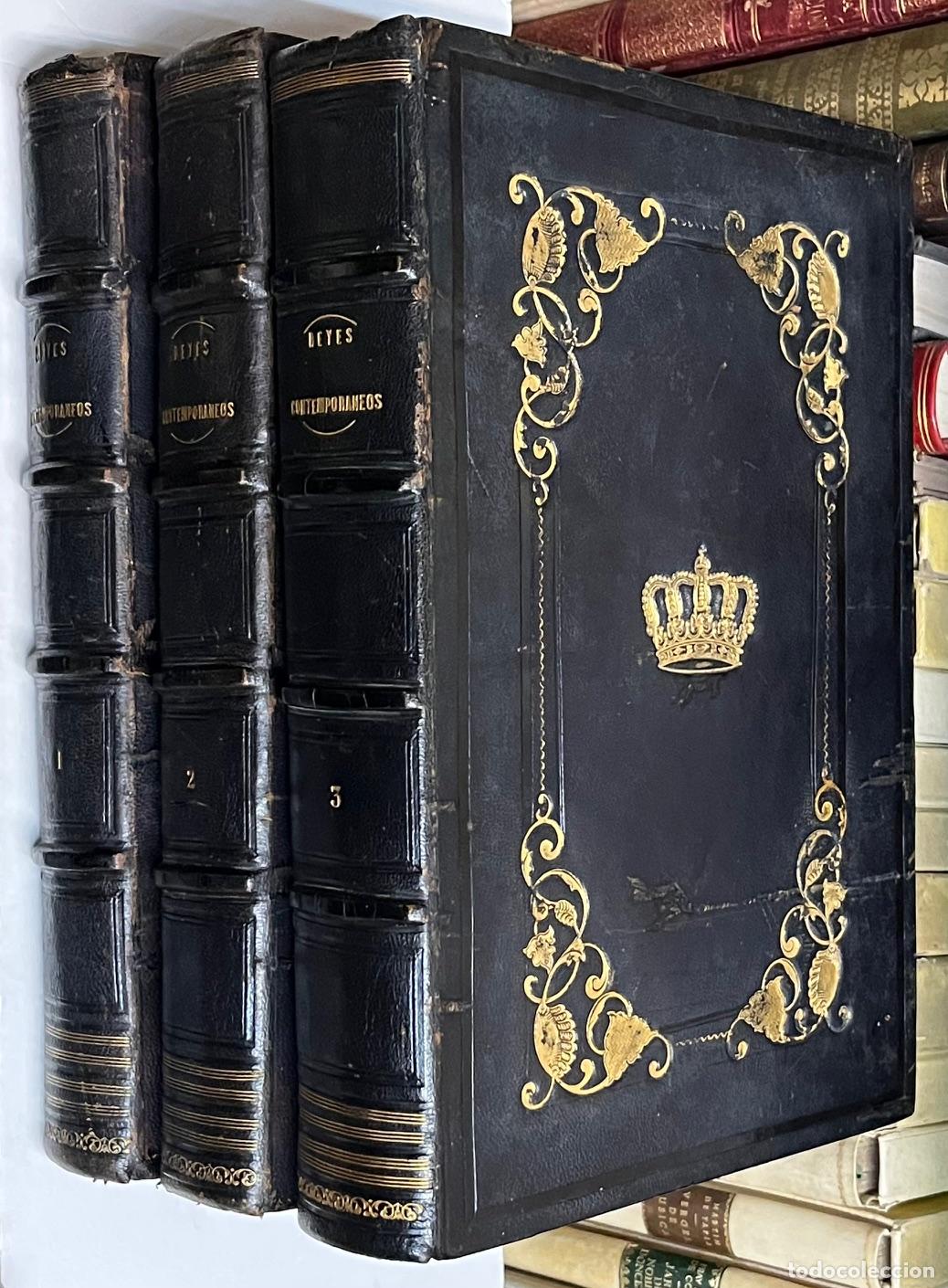 Libros antiguos: A&Ntilde;O 1852 - REYES CONTEMPOR&Aacute;NEOS. BIOGRAF&Iacute;AS DE TODOS LOS SOBRERANOS - 66 LITOGRAF&Iacute;AS - MONARQU&Iacute;A