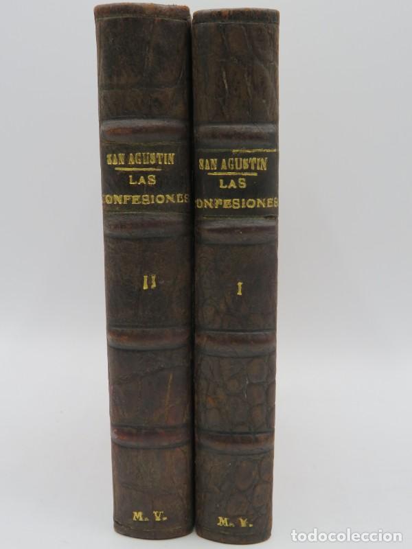 Antiquarische B&uuml;cher: Las Confesiones (Tomo I y II) - San Agust&iacute;n - Editorial Rubio Aguas - 1932