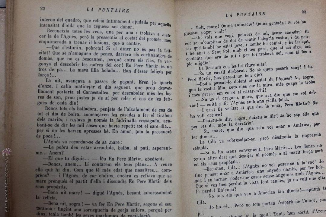 Libros antiguos: L- 1480. LA PUNTAIRE. CLOVIS EIMERIC. EDITORIAL PEGASO. BARCELONA. - Foto 3