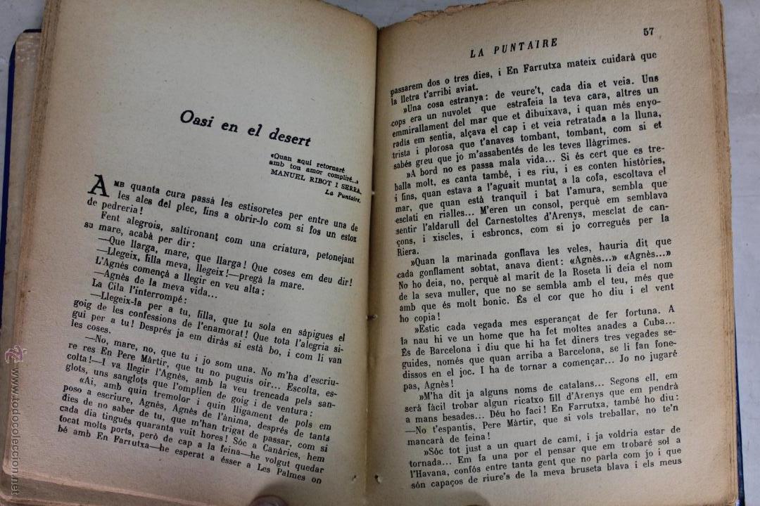 Libros antiguos: L- 1480. LA PUNTAIRE. CLOVIS EIMERIC. EDITORIAL PEGASO. BARCELONA. - Foto 4
