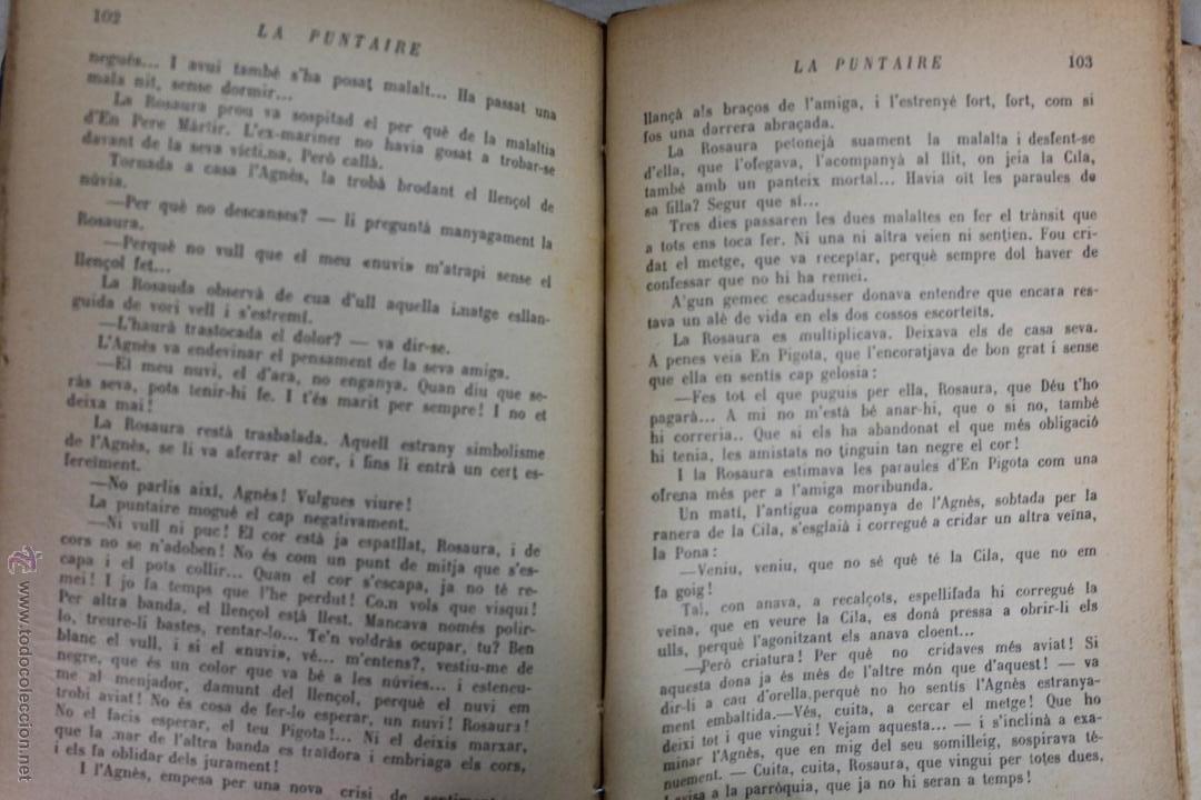 Libros antiguos: L- 1480. LA PUNTAIRE. CLOVIS EIMERIC. EDITORIAL PEGASO. BARCELONA. - Foto 6