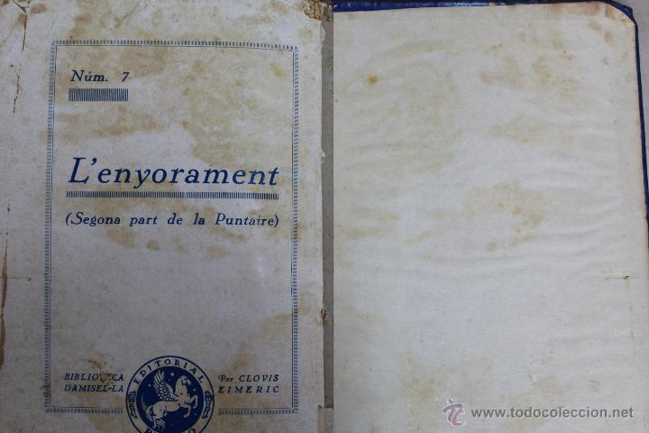 Libros antiguos: L- 1480. LA PUNTAIRE. CLOVIS EIMERIC. EDITORIAL PEGASO. BARCELONA. - Foto 7