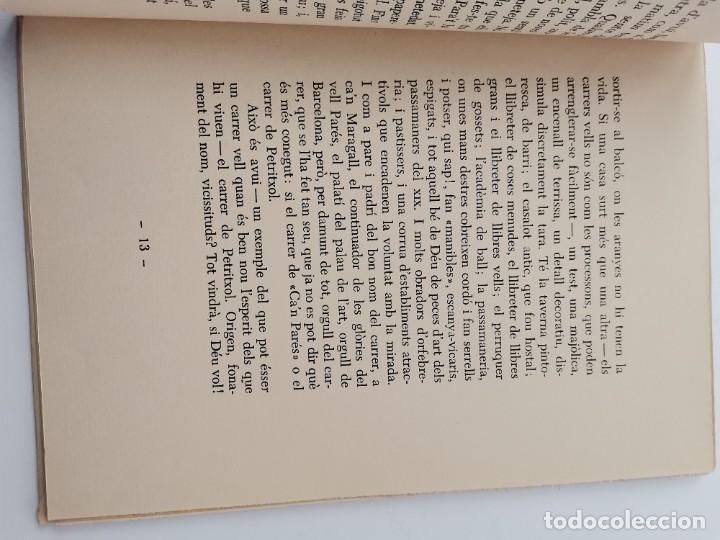 Libros antiguos: PR-2377. HISTORIA NOVA DUN CARRER VELL. PER CLOVIS EIMERIC. VOL.I. - Foto 4