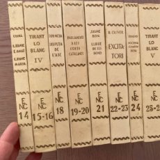Libros antiguos: 8 EJEMPLARES DELS NOSTRES CLÀSSICS 1927 - 1929