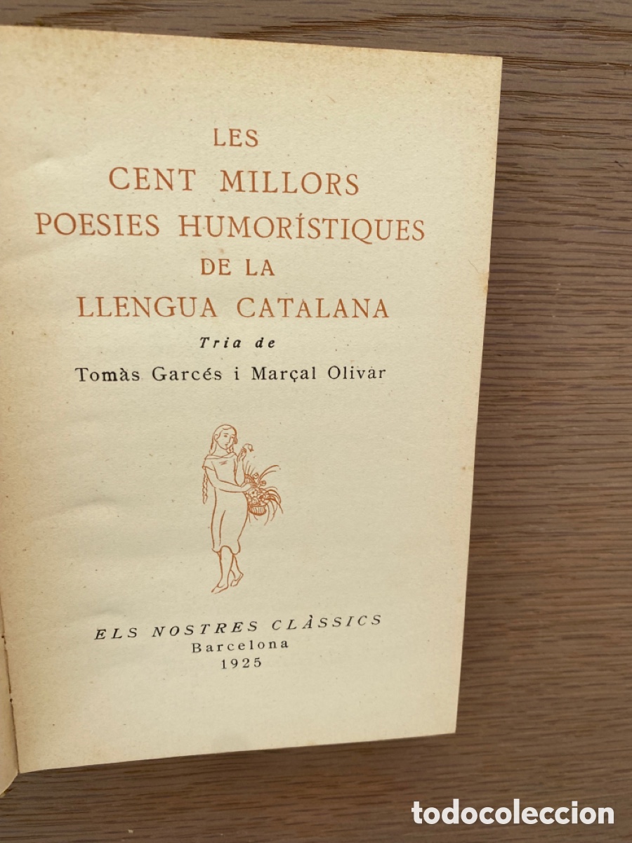 Libros antiguos: 4 ejemplares dels nostres cl&agrave;ssics 1925 - 1930 - Foto 3