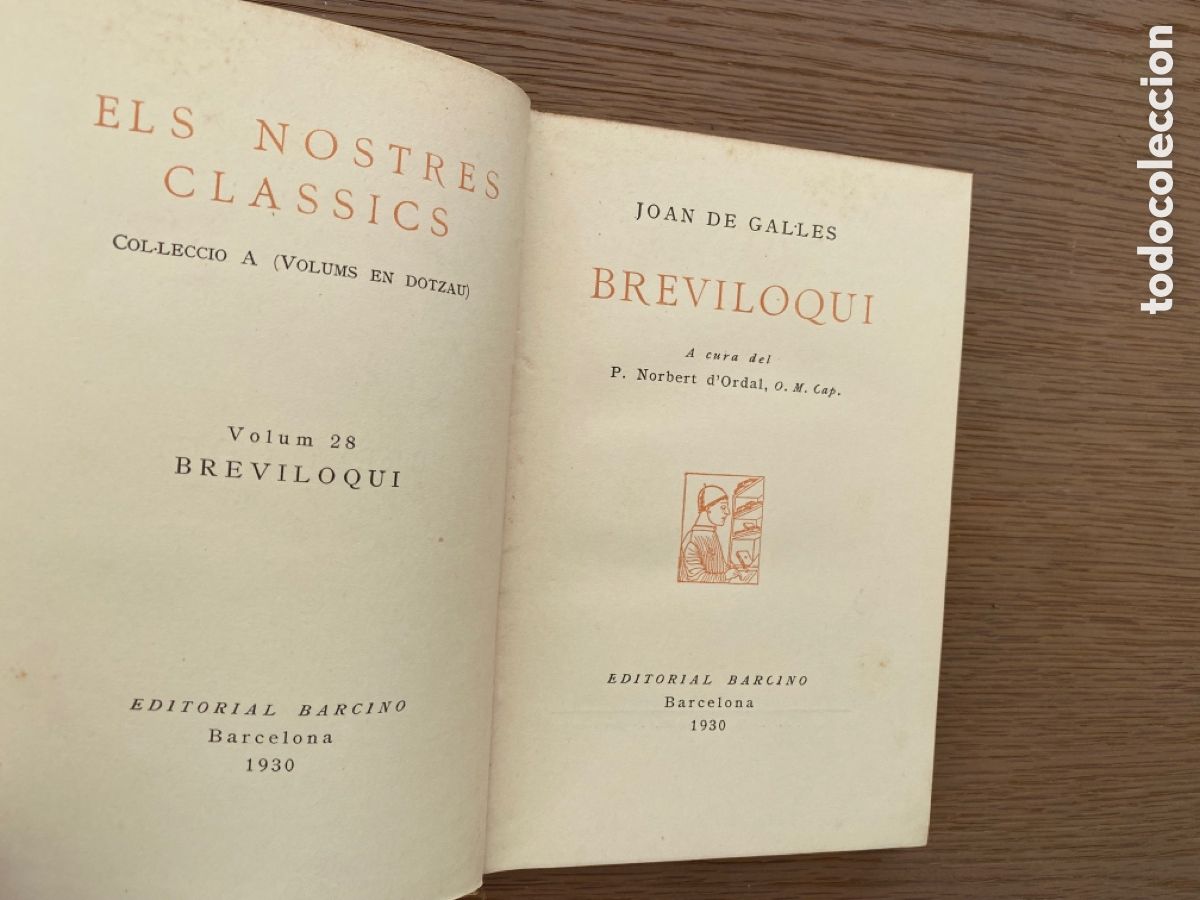Libros antiguos: 4 ejemplares dels nostres cl&agrave;ssics 1925 - 1930 - Foto 5