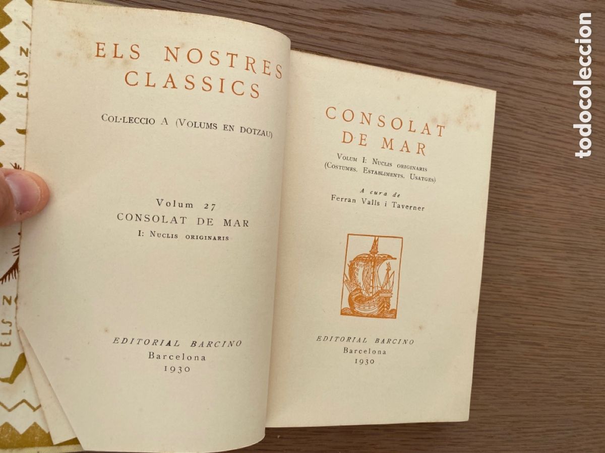 Libros antiguos: 4 ejemplares dels nostres cl&agrave;ssics 1925 - 1930 - Foto 6