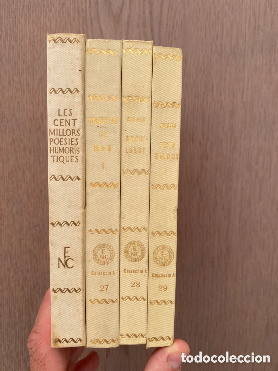 Libros antiguos: 4 ejemplares dels nostres cl&agrave;ssics 1925 - 1930 - Foto 1