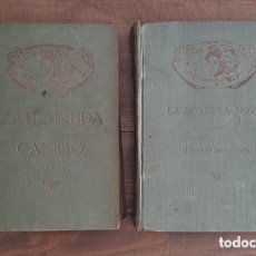 Libros antiguos: LOTE DE 2 TOMOS DE LA NOVEL·LA NOVA 1920 - 21
