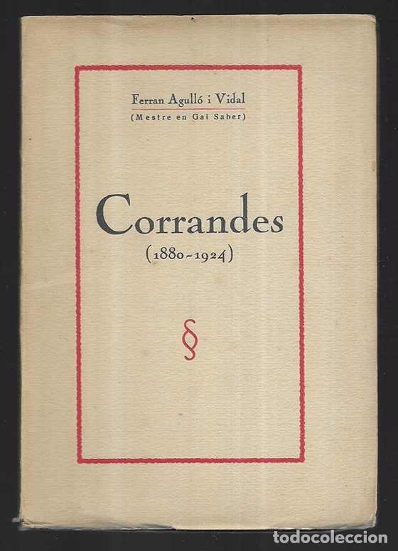 Libros antiguos: Corrandes ( 1880 - 1924 ) 1924 - Foto 1