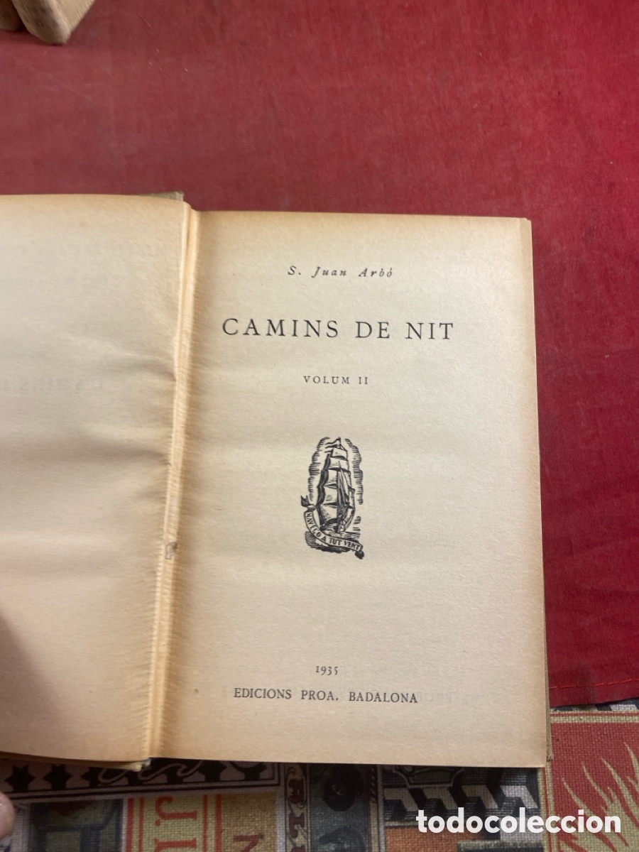 Libros antiguos: BIBLIOTECA A TOT VENT - Foto 5