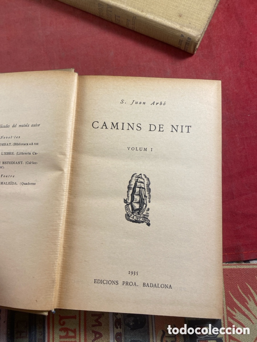 Libros antiguos: BIBLIOTECA A TOT VENT - Foto 6