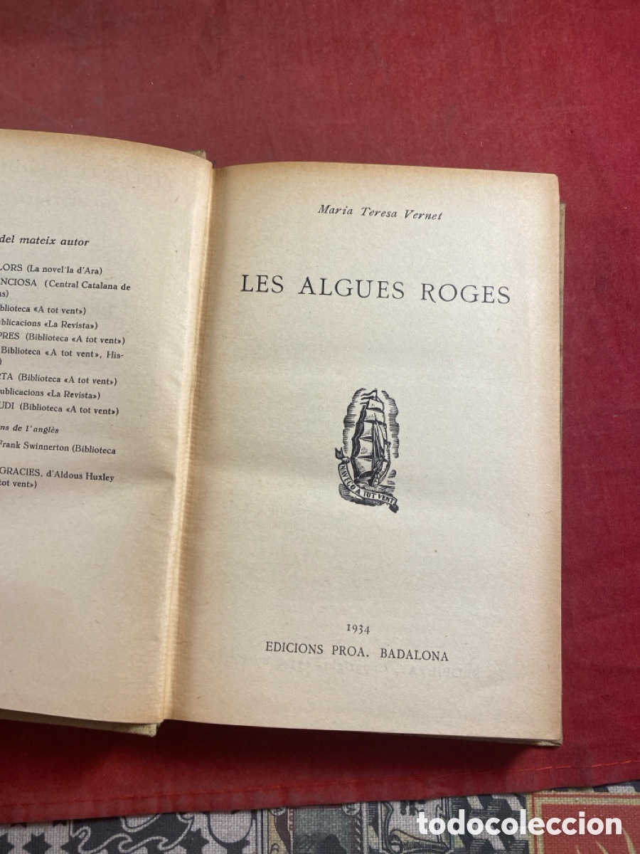 Libros antiguos: BIBLIOTECA A TOT VENT - Foto 7