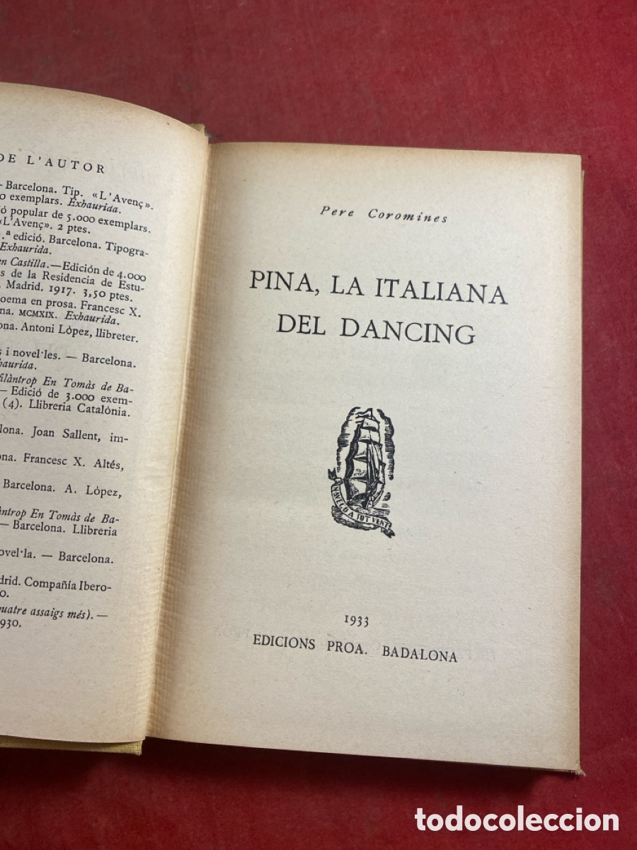 Libros antiguos: BIBLIOTECA A TOT VENT - Foto 8