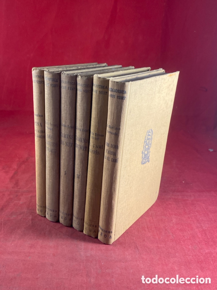 Libros antiguos: BIBLIOTECA A TOT VENT - Foto 1