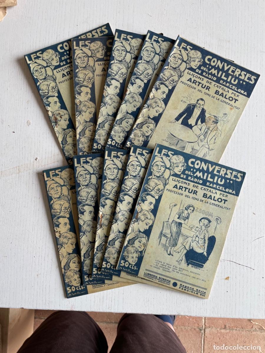 Libros antiguos: Les converses del Miliu 2a serie - Foto 1