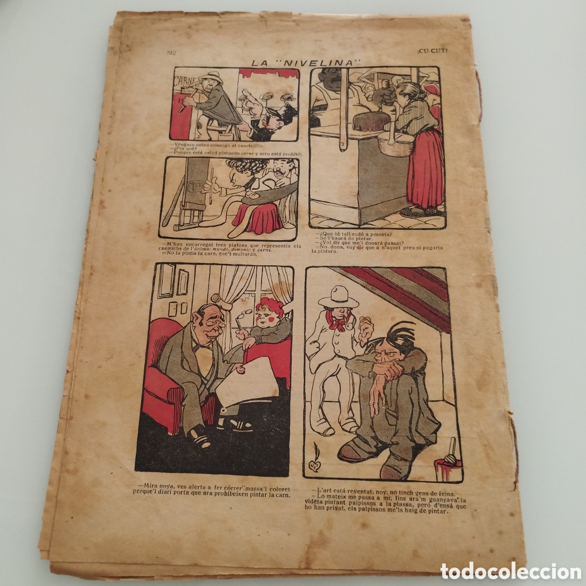 Libros antiguos: Cu-cut ,n&deg; 189, La Feina del alcalde. - Foto 2