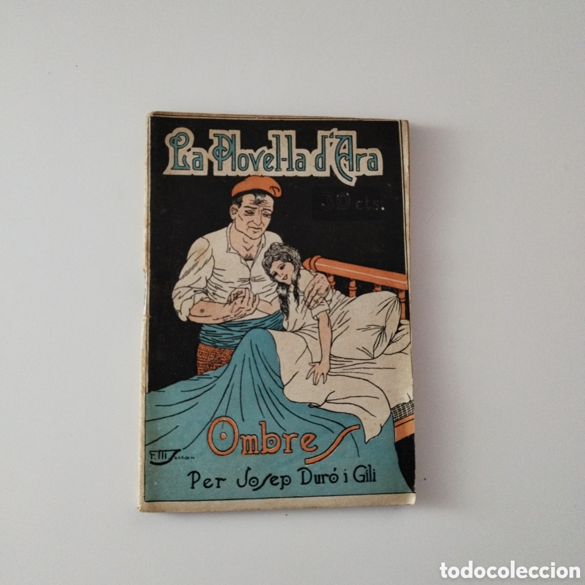 Antiquarische B&uuml;cher: La Novel&middot;la d'Ara / # 73 / OMBRES / CATAL&Aacute;N / JOSEP DURO I GILI / 1925 /