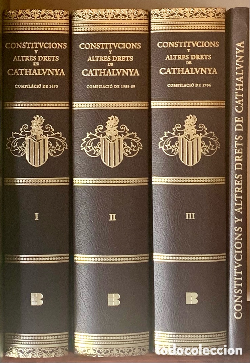 Libros antiguos: CONSTITVTIONS Y ALTRES DRETS DE CATHALVNYA - Foto 1
