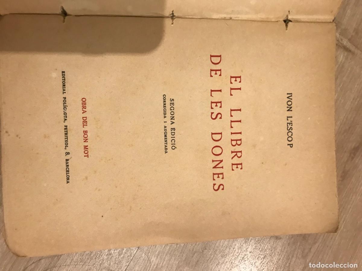 Libros antiguos: El llibre de les dones (1925) - Foto 2
