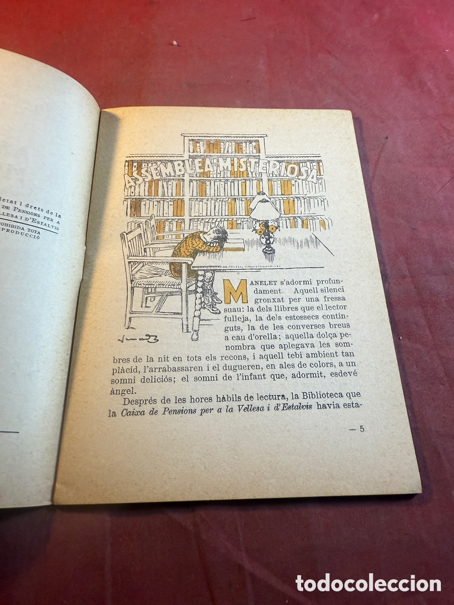 Libros antiguos: ASAMBLEA MISTERIOSA 1931 - Foto 3