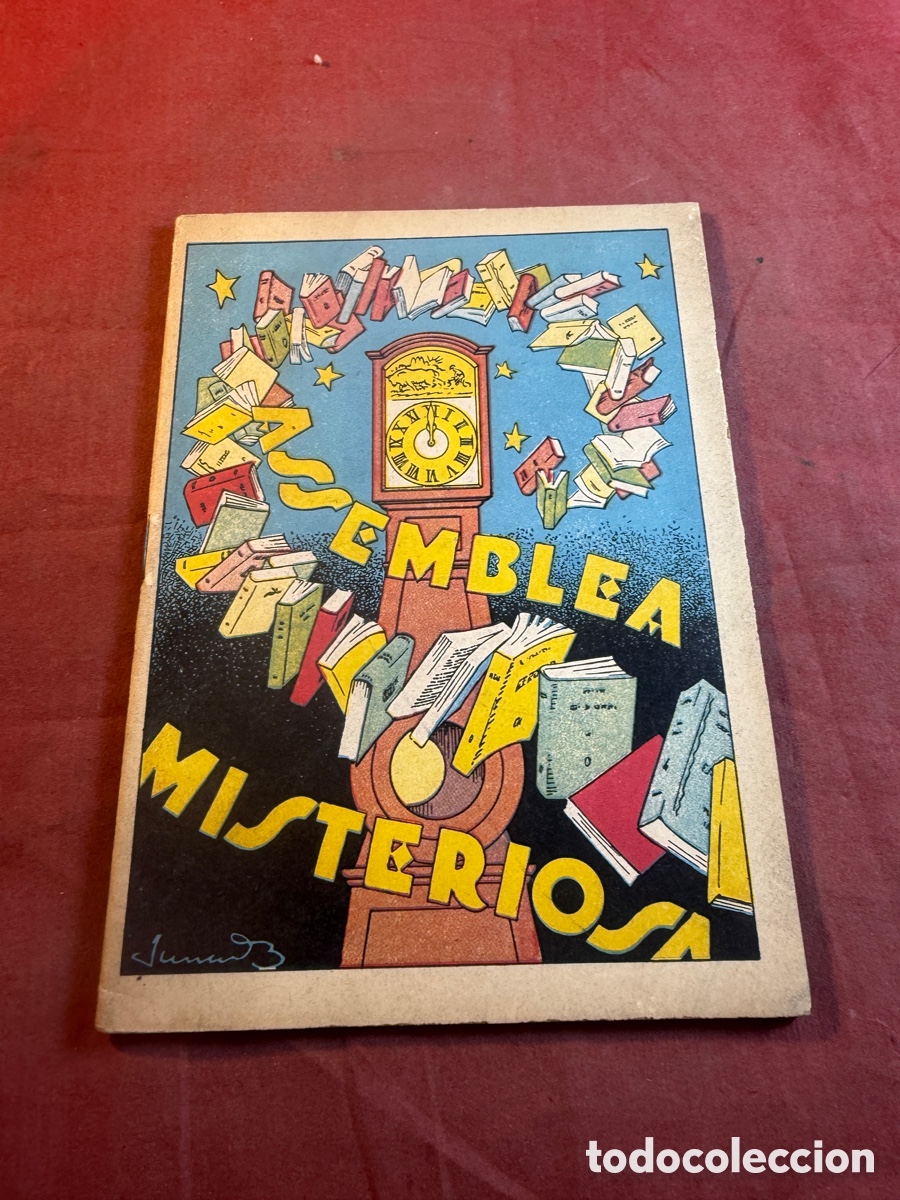 Libros antiguos: ASAMBLEA MISTERIOSA 1931 - Foto 1