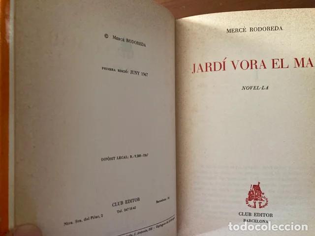 Libros antiguos: Merc&egrave; Rodoreda. Primeres edicions. - Foto 6