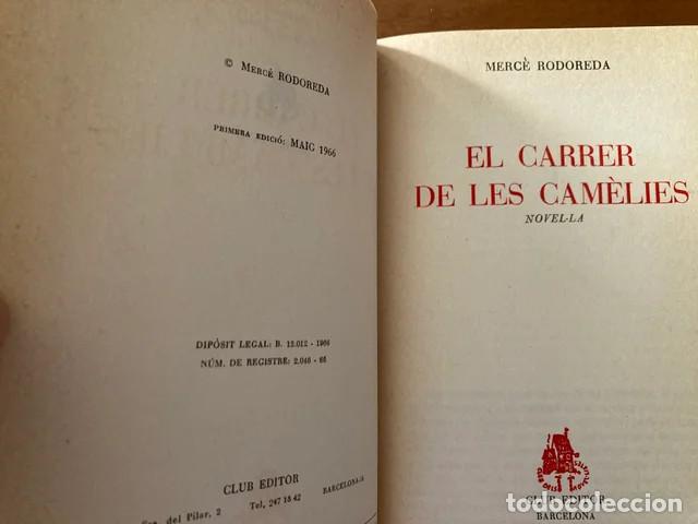 Libros antiguos: Merc&egrave; Rodoreda. Primeres edicions. - Foto 7
