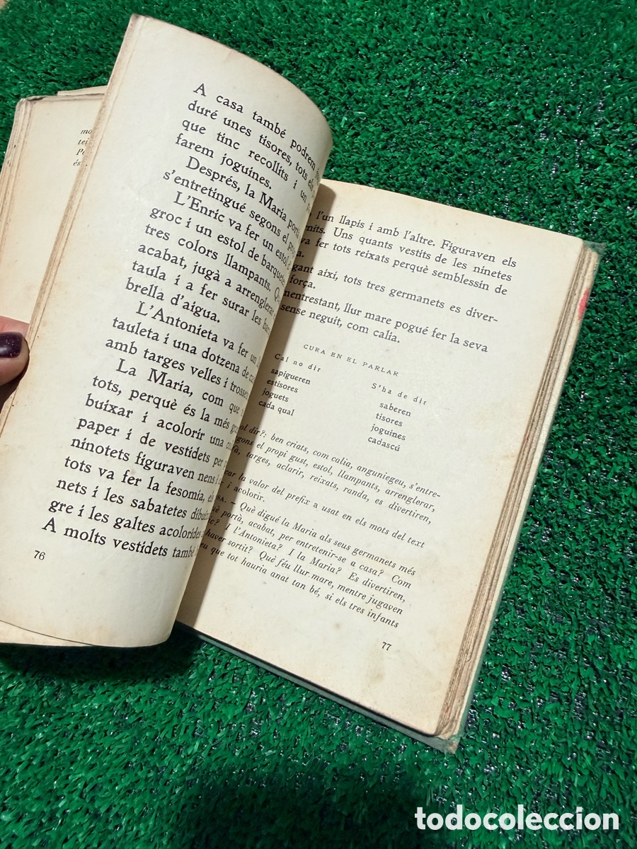 Libros antiguos: lectures dinfants llibre primer 1930 - Foto 8