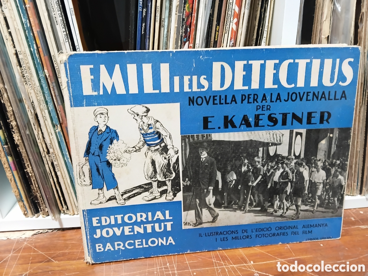 Libros antiguos: Emili i els detectius - Foto 1