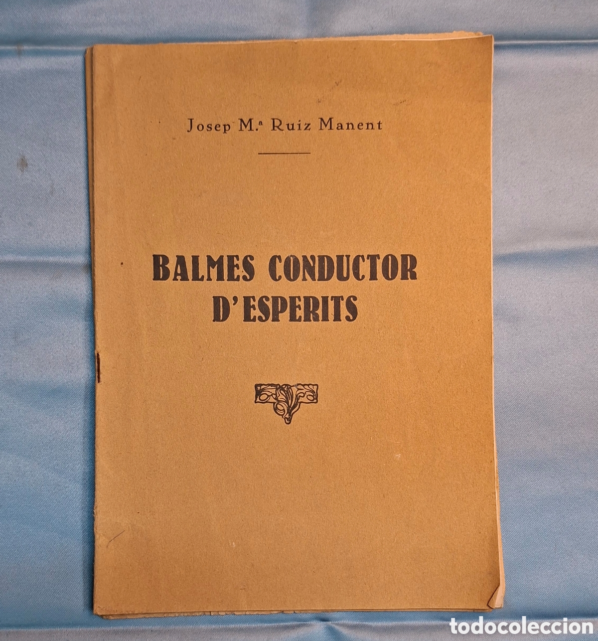 Libros antiguos: Libro Balm&eacute;s Conductor DEsperits - Foto 1