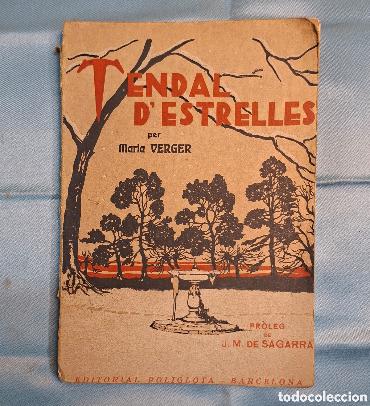 Libros antiguos: TENDAL D&rsquo;ESTRELLES &ndash; Maria Verger (1930)