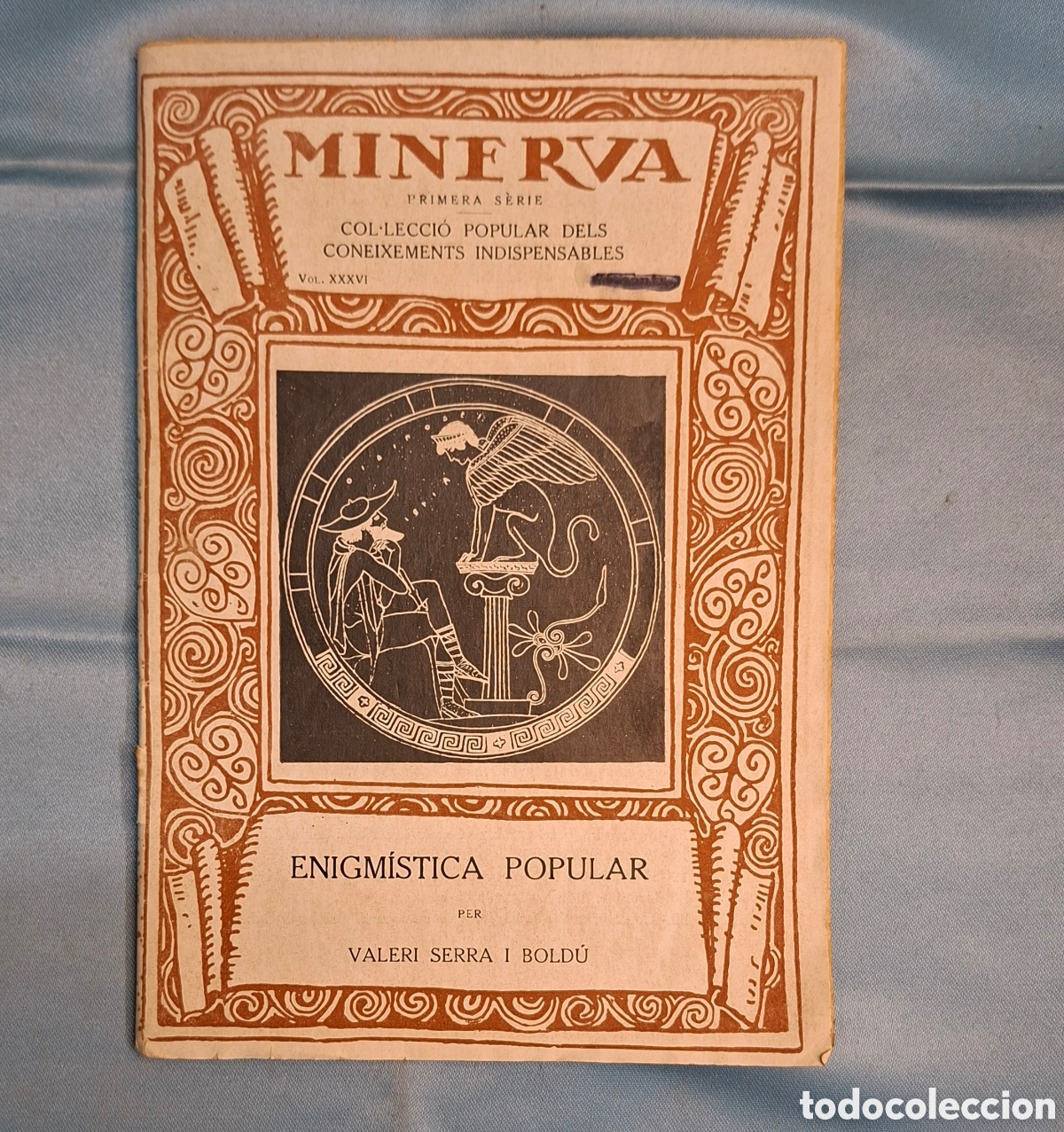 Libros antiguos: Enigm&iacute;stica Popular (1922) &mdash; Valeri Serra i Bold&uacute;.