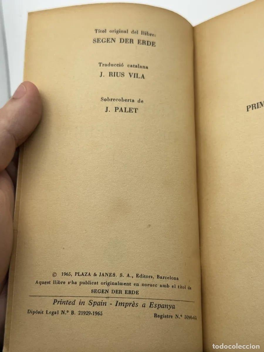 Libros antiguos: Benedicci&oacute; de la Terra - Knut Hamsun - Foto 2