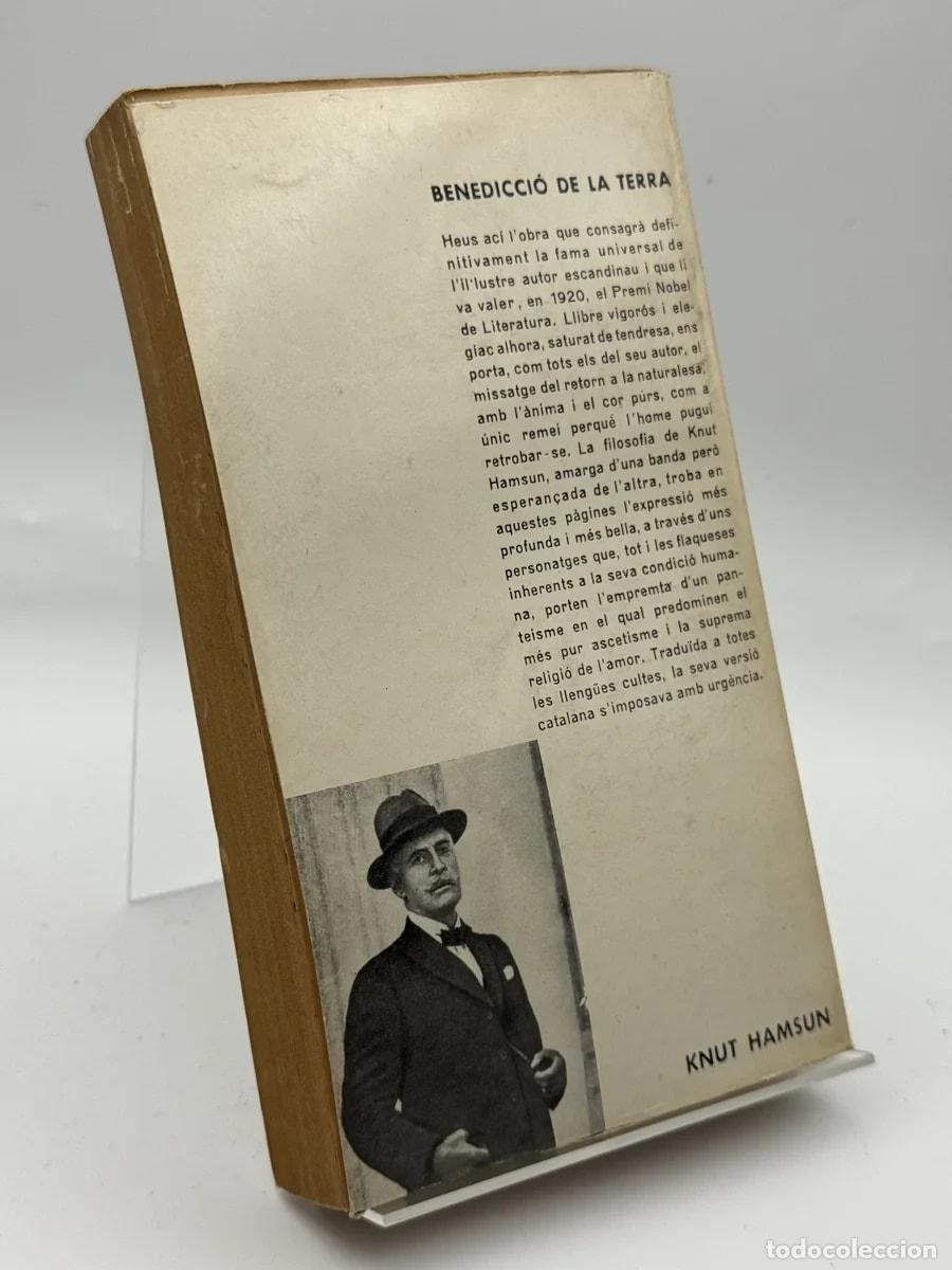 Libros antiguos: Benedicci&oacute; de la Terra - Knut Hamsun - Foto 3