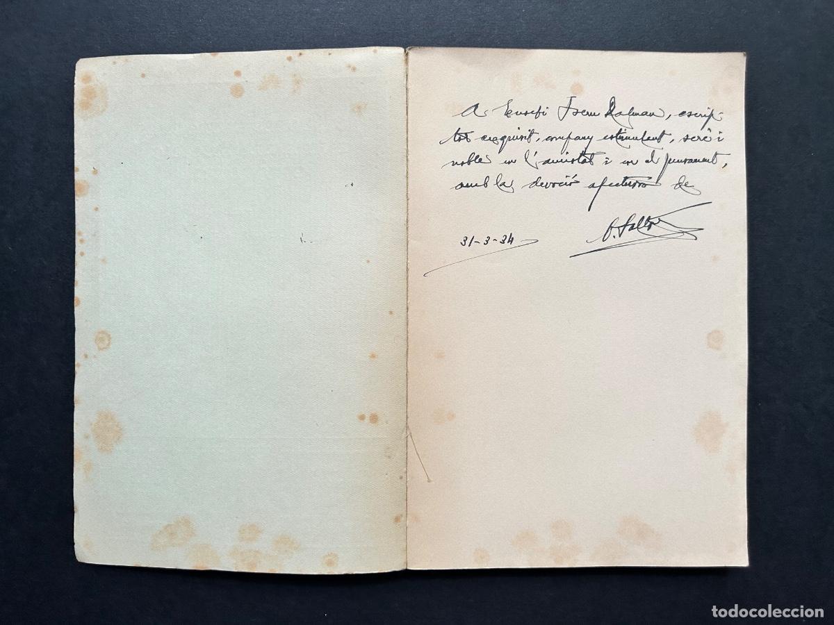 Libros antiguos: Les idees liter&agrave;ries en la renaixen&ccedil;a catalana &ndash; Dedicat&ograve;ria autografiada &ndash; Octavi Saltor Barcelona