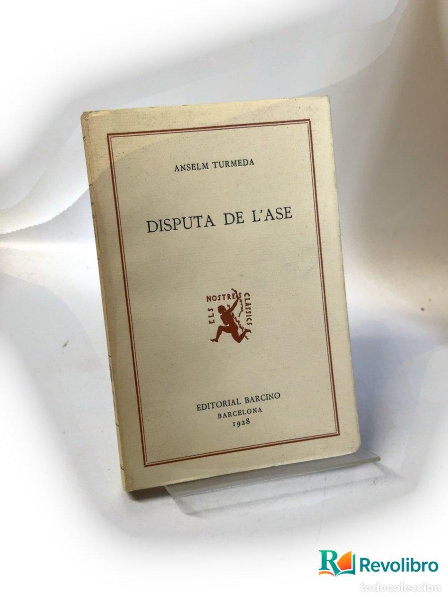 Libros antiguos: Disputa de l'ase - Anselm Turmeda