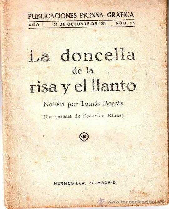 Libros antiguos: La doncella de la risa y el llanto - Foto 1