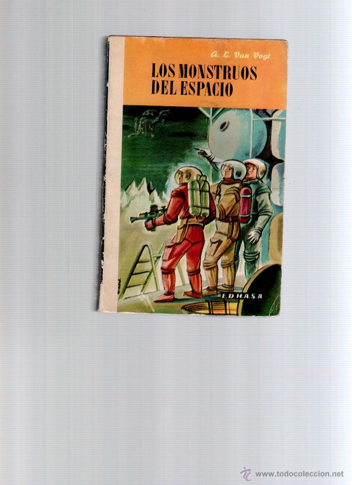 Libros antiguos: Los monstruos del espacio edhasa A E Van Got - Foto 1