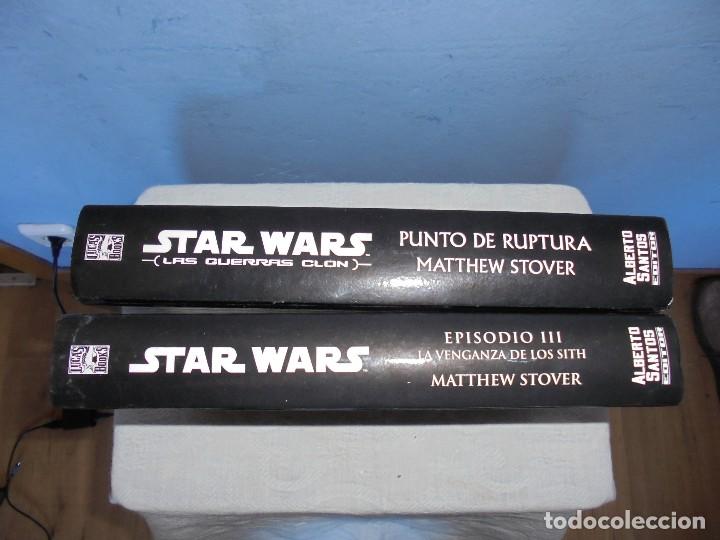 Libros antiguos: DOS LIBROS DE STAR WARS - Foto 2